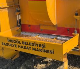 İnegöl’ün cerrah kuru fasulyesinde hasat zamanı